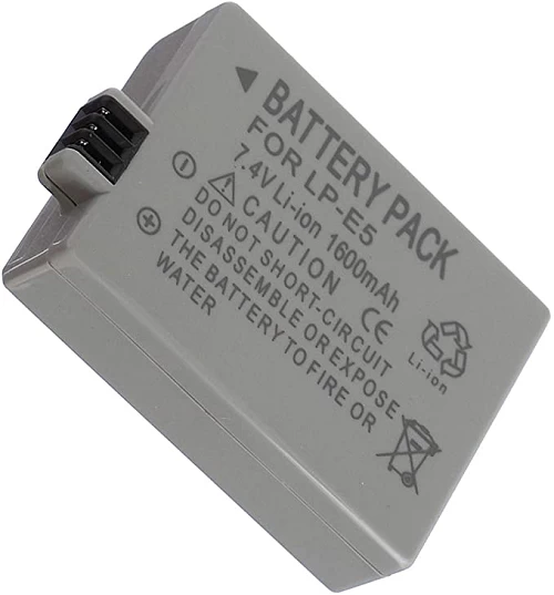 Camera Battery Canon LP-E5 EOS 450D, 500d, 1000D DSLR