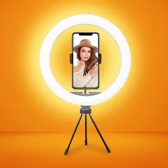 Video Light Lamp 10'' Ring Light