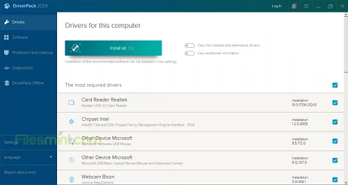 Driver pack solution software (DVD) - 2021