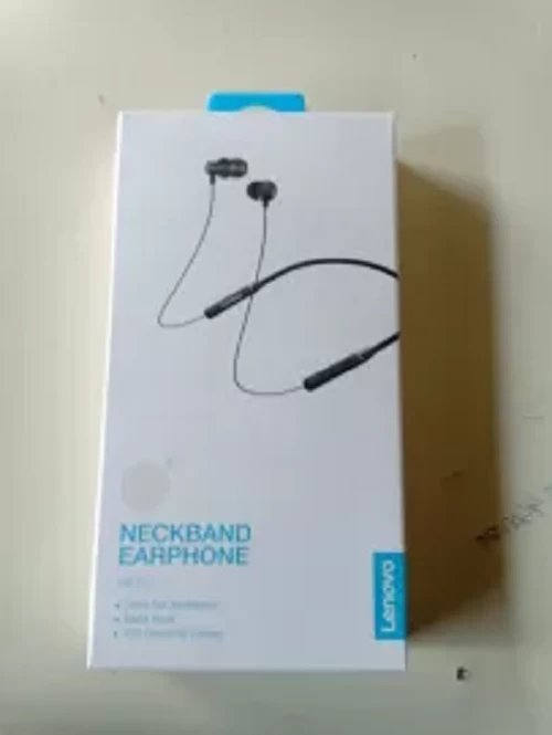 Lenovo Wireless Headsets HE05 Sport Earphone Magnetic Hanging Bluetooth 5.0 Call noise reduction 8 Hours Music Control