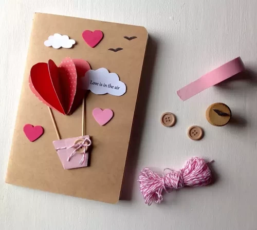 Kraft color mini art card (3.5 x 5 inch) - 10 pcs