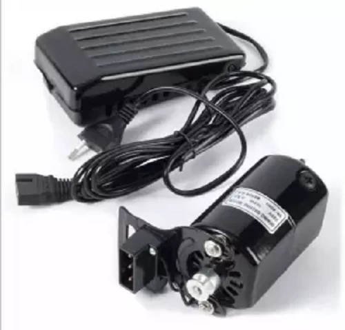 220V 100W Sewing Machine Motor 6500RPM Sewing Motor with Foot Pedal Controller Speed Pedal for Home Sewing Machine Accessories