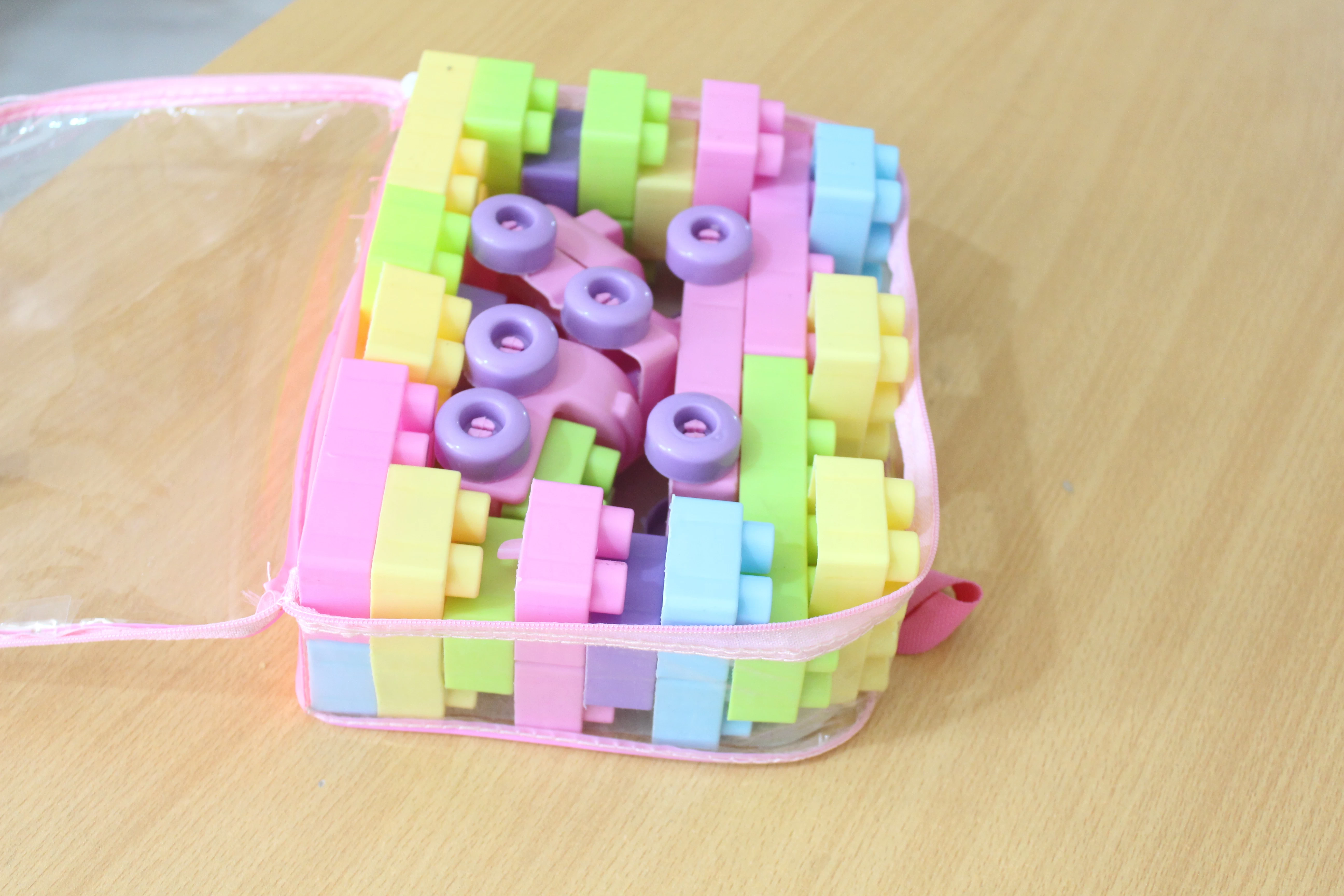 Plastic blocks set for baby