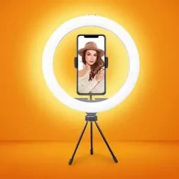 Video Light Lamp 10'' Ring Light