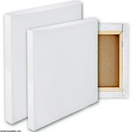 White Canvas Bord (8"x8") - 2 pcs
