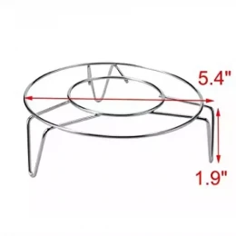 Stainless Steel Food Stand - Silver 6-Piece Set