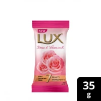 LUX SK BAR SFT ROSE&VTE 35G