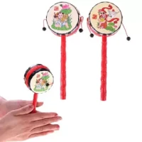 Baby Kids Dug Dugi Spin Toys Hand Bell Music