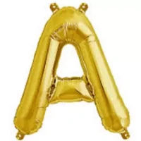 Aluminum Foil Letters & Number Banner Balloons for Party Supplies, Seminar, Birthday Decorations