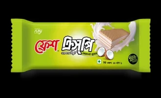 Fresh Crispee Wafer Coconut Flavor