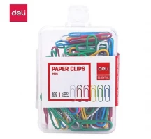 Deli Paper clip (E0024) - 100 pcs
