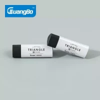 Guangbo black triangle eraser - 2 pcs