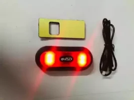 Motorcycle Helmet Night Light/LED Bike Helmet Back Rechargeable Light