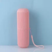 1PCS Portable Toothbrush Holder Cover Toothpaste Case For Travel Home School