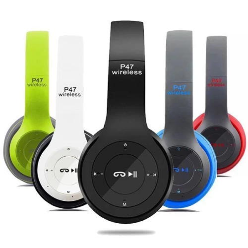 Bluetooth Headphone P47 with SD Card Slot