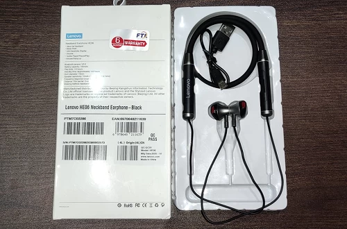 Lenovo HE06 Wireless Headphones Mini Smart Bluetooth 5.0 In-Ear Music Headset