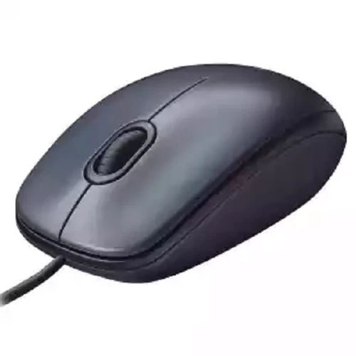 Black color Logitech MOUSE M90