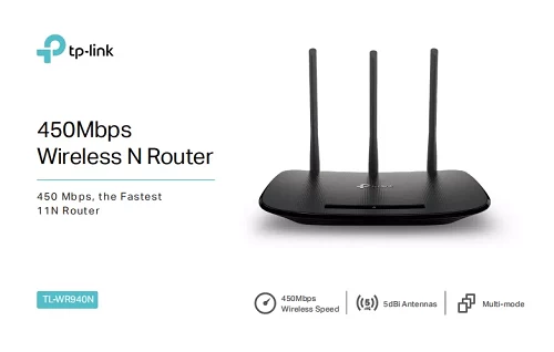 TP-Link 450Mbps Wireless N Router - TL-WR940N