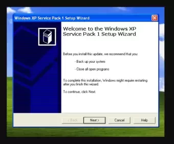 WIndows XP Service Pack 1 & Service Pack 2