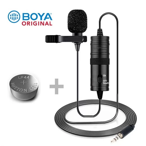 Boya Professional Microphone For Mobile, Dslr