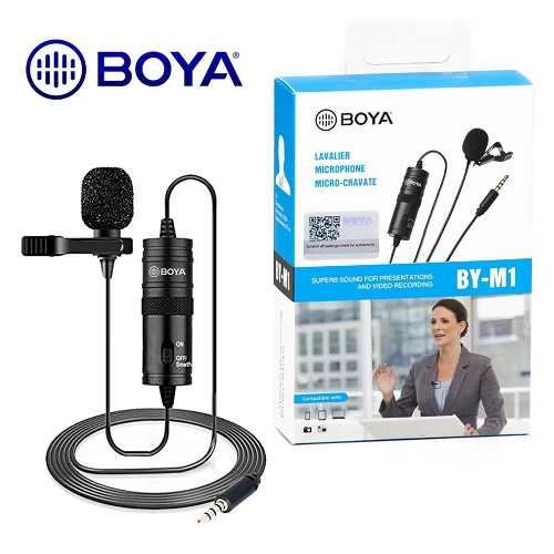 BOYA M1 Microphone for Mobile/ Laptop/ Camera