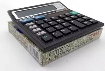 Electronic Calculator - Black CT-512