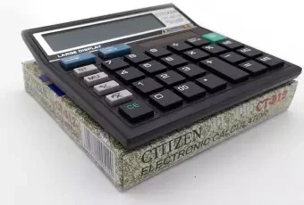 CT-512 Electronic Calculator - Black Color