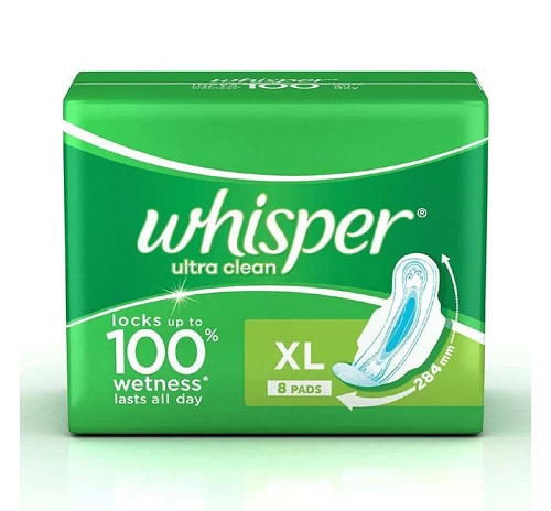 Whisper Ultra Clean XL 8s