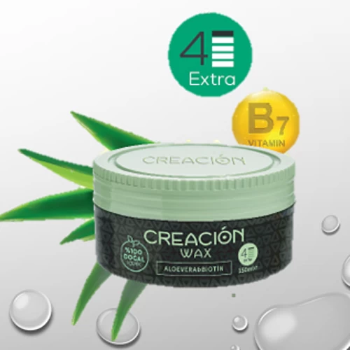 CREACION HAIR WAX - ALOE VERA & BIOTIN 150ml