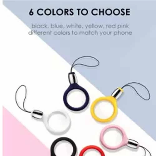 Silicone Mobile Cover Ring Strap