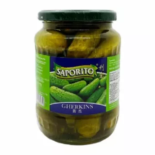 Saporito Gherkins 670 gm (Malaysian)