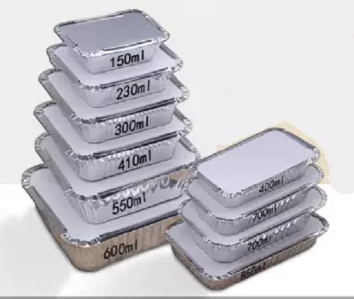 Aluminium Foil Container box 450 ml 50 pcs