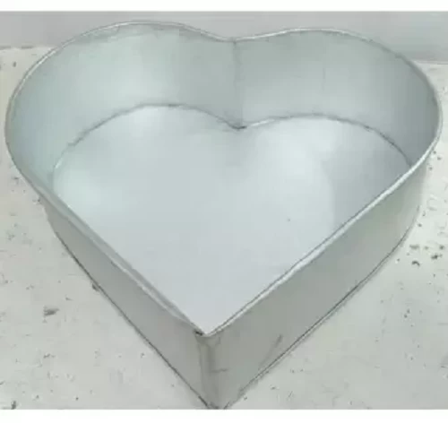 4Pcs Love/Hart shape Cake Mold,Aluminum Love/Hart cake mold 4pis set,Make Cake,Pudding And More,Oven Proof Cake Pan Set.