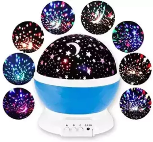 Romantic Colorful Rotating Starry Night Lights Projector Children Kids Baby Sleep Lighting Sky Star Master Projection Lamp