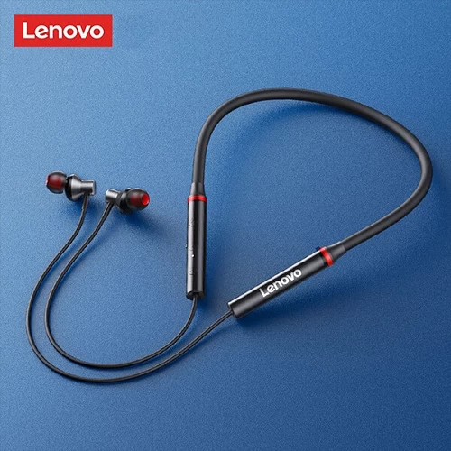 Lenovo HE05X Bluetooth 5.0 Neckband Wireless Earphone BT5.0 Sports Sweatproof Headset IPX5 with Mic Noise Cancelling