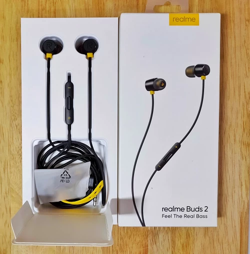 Realme buds 2 Wired Earbud In-ear Stereo Earphones for Smartphones