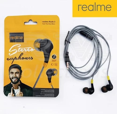 Realme buds 2 Wired Earbud In-ear Stereo Earphones for Smartphones