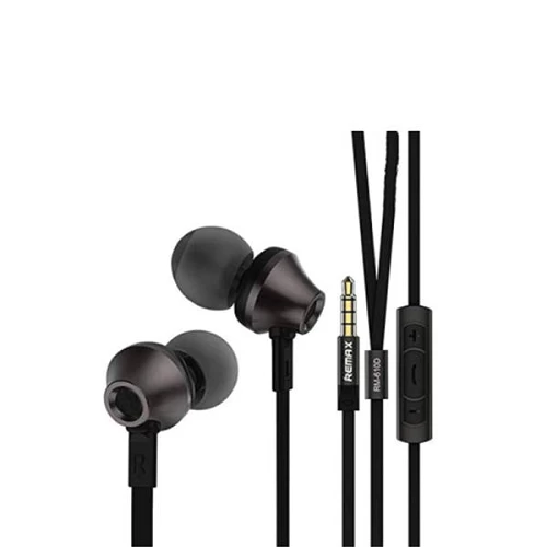 Remax RM 610D In-Ear Earphone Super Bass, Remax RM 610D Smart Music in-Earphone/Headphone with microphone Best Quality Headphone