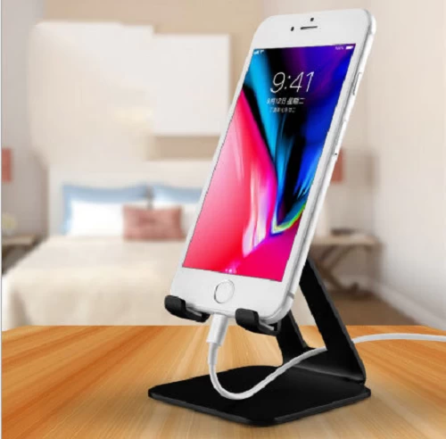 Universal Mobile Phone Holder Stand Aluminum Alloy Tablet Desk Stand