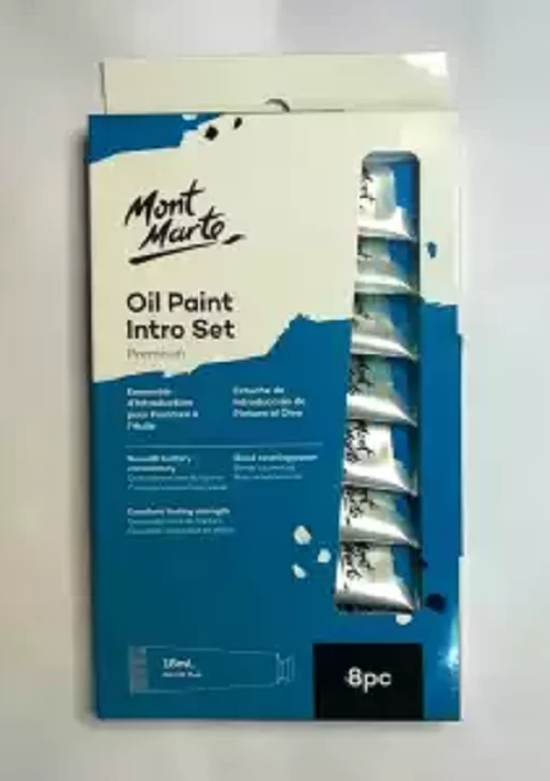 Mont Marte Oil Paint Intro Set 8pcs 18ml