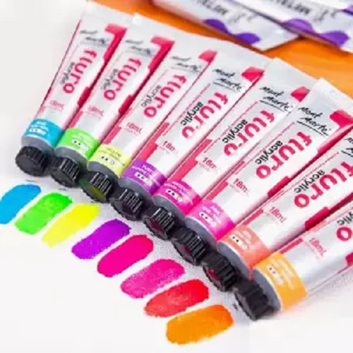 Mont Marte Acrylic Paint Set - Fluorescent