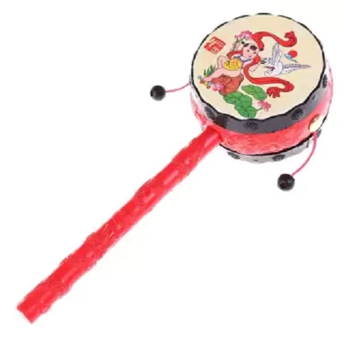 Baby Kids Dug Dugi Spin Toys Hand Bell Music