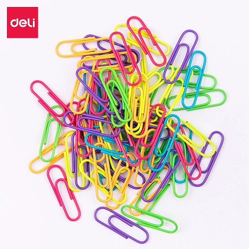 Deli Paper clip (E0024) - 100 pcs