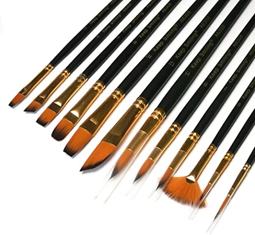 Keep smiling Artis Brush - 12 pcs set