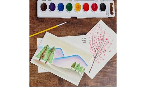 Mini art card (4 x 4 inch) - 10 pcs