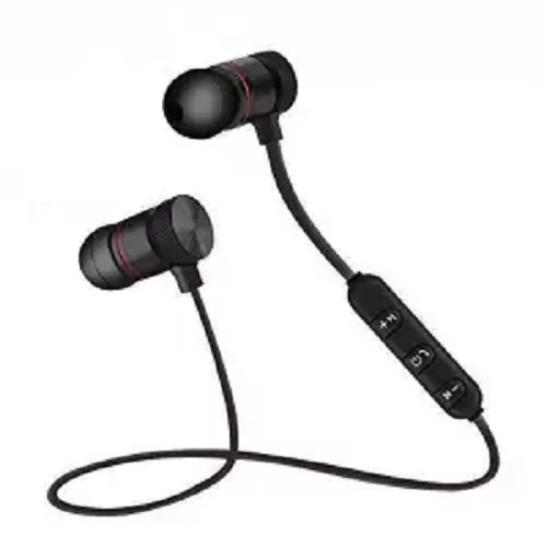 Metal Sports Bluetooth Headphone Sweat Proof Earphone Magnetic Earpiece Stereo Wireless Headset for Mobile Phone for Android