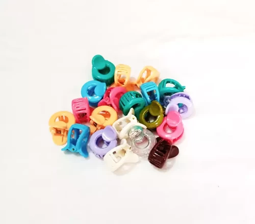 Mixed Color Plastic Hair Band Hair Clip For Women 4 pieces