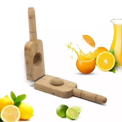 Wooden Lemon Squeezer