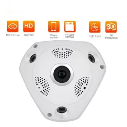 2MP Panoramic WiFi Camera HD VR CAM 360 Degrees - White