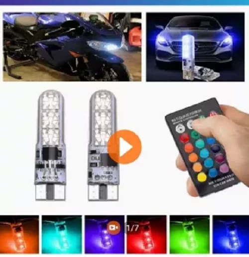 LED Multi Color Parking Light for all Bikes,